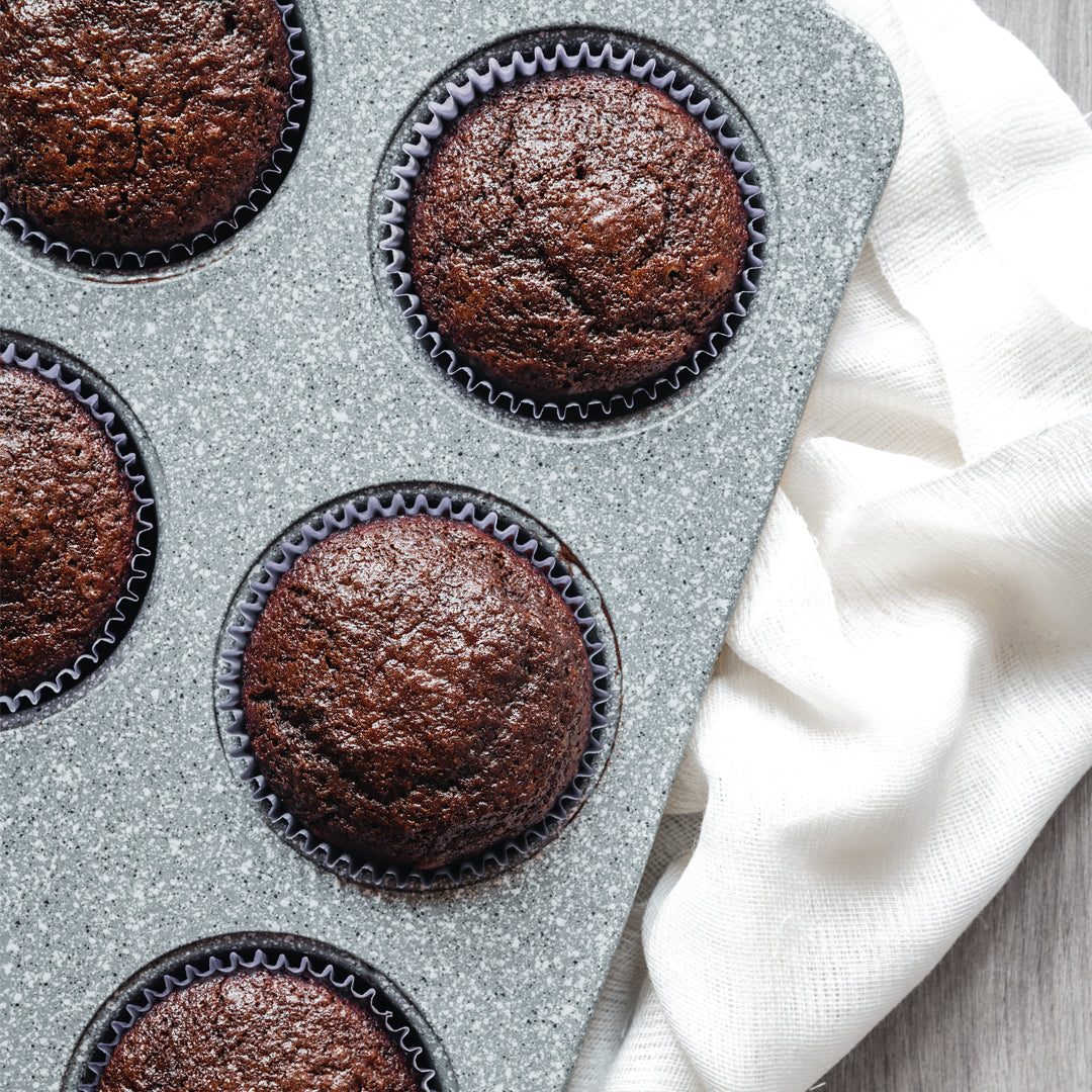 Fondants chocolat, réglisse et éclats de pistaches