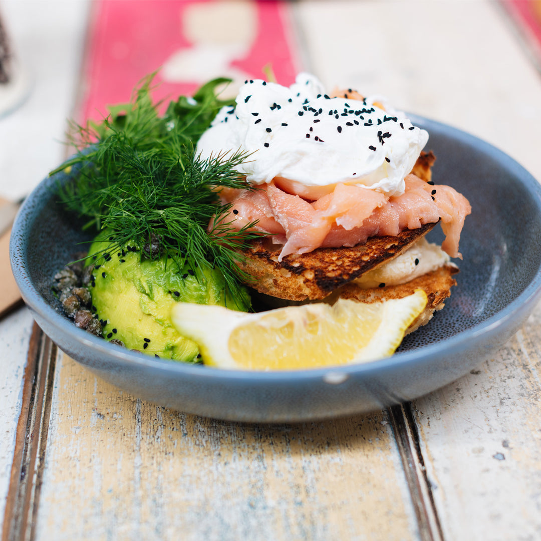 Tartare de saumon agrumes, avocat et Antésite Pamplemousse