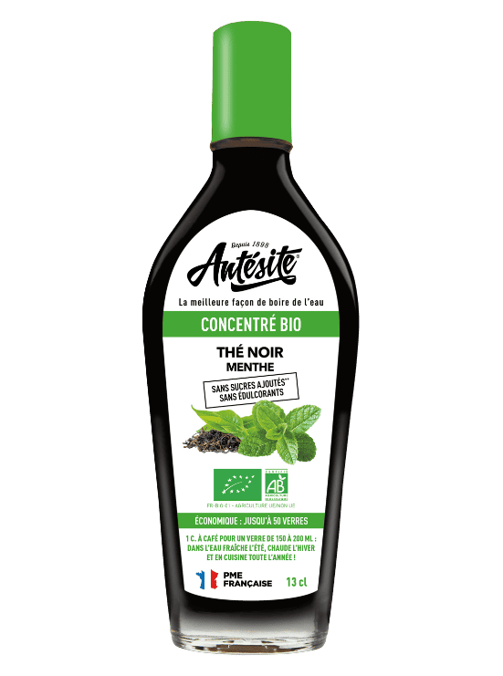 Antésite thé noir menthe